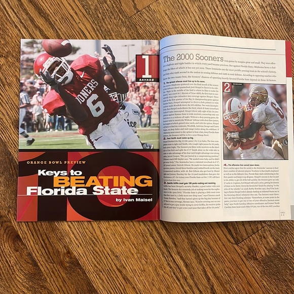 Bob Stoops | OU Sooners | Autographed Sports Illustrated | 12/13/2020 - Picture 4 of 6